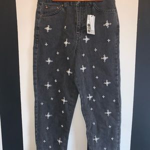 Topshop Moto Mom Jeans